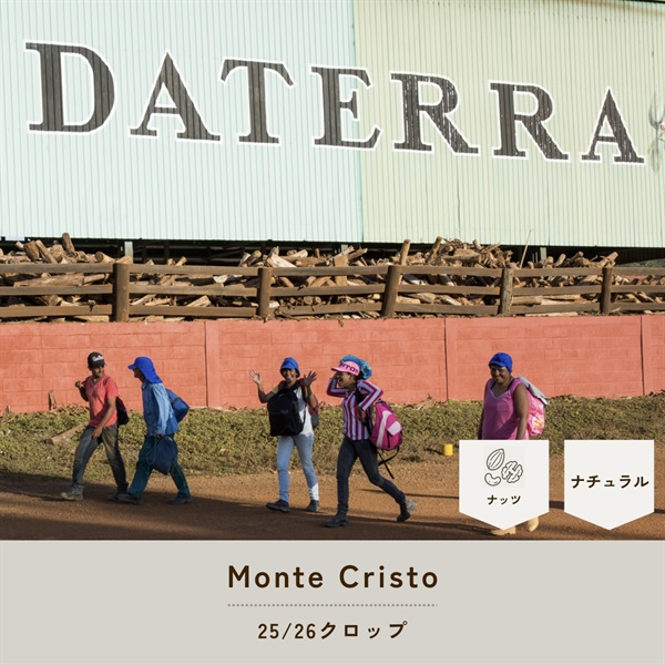 ブラジル　ダテーラ農園(RA認証) 　Monte Cristo　25/26クロップ